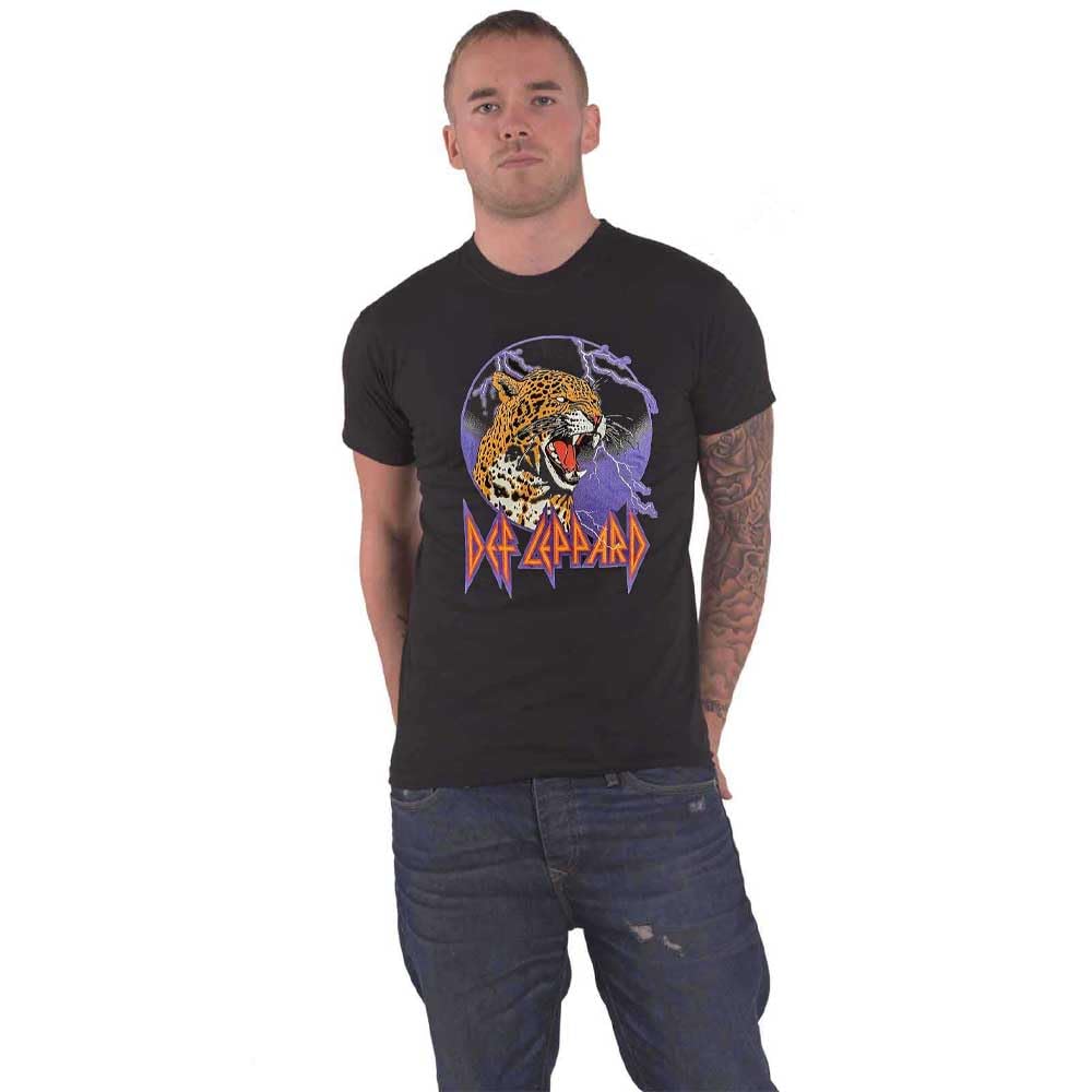 REASON Def Leppard アロハシャツ 赤黒 REASON Def Leppard アロハシャツ 赤黒